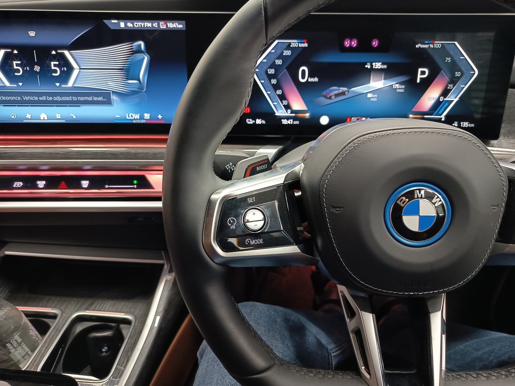 On-site diagnostics on BMW cockpit